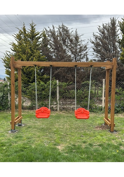 Ahşap Salıncak Asl02, Park Salıncağı 2'li Model-385