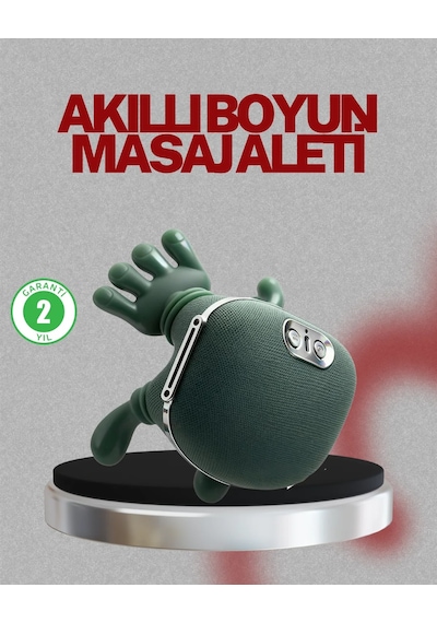 Boyun Ve Omuz Gerginliği Giderici Masaj Cihazı Yeşil