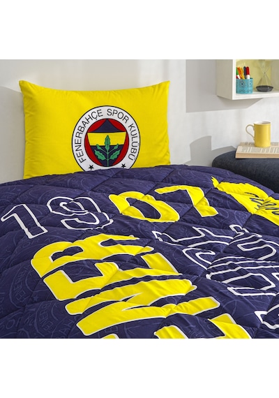 Lisanslı Fb Şanslı Kanarya Yorgan Seti Tek Kişilik 000000001000050709 Çok Renkli