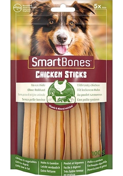 Smartbones Tavuklu Stick Köpek Ödülü 5 Li 100 Gr.