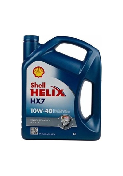 Shell Helix Hx7 10w/40 4 Litre Üretim 2024