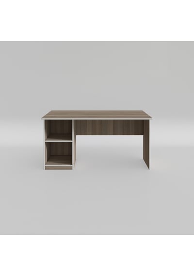 Kenzlife Ofis Masası Miyamoto Crd Sol 75 160 60 Raflı Dolap Bilgisayar Çalışma Masası