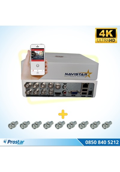 8 Kanal Ekonomik Mobil Dvr Kayıt Cihazı Uzaktan İzleme Destekli