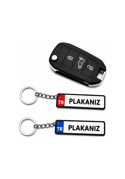 Kişiye Özel Plaka Anahtarlık Tüm Renkler Plakalık Anahtarlık Plaka Versiyon