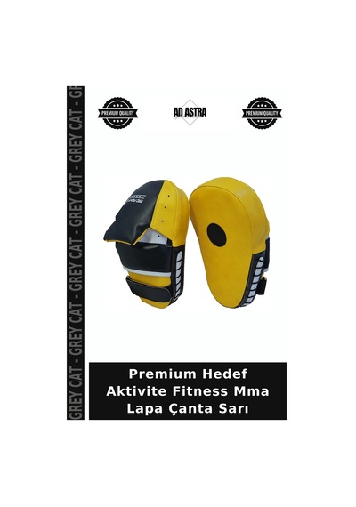 Premium Hedef Aktivite Fitness Mma Lapa Çanta Sarı