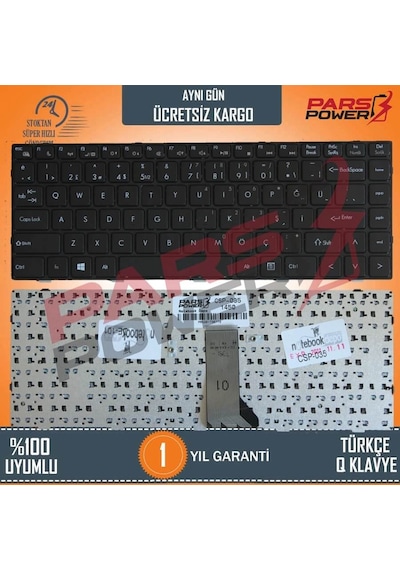 Grundig Gnb1450B2B8 Uyumlu Notebook Klavye Siyah Tr
