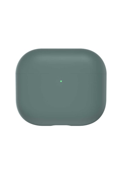Apple Uyumlu AirPods 3 Kılıf Benks Liquid Silikon PC Kılıf ZORE-270294 Yeşil
