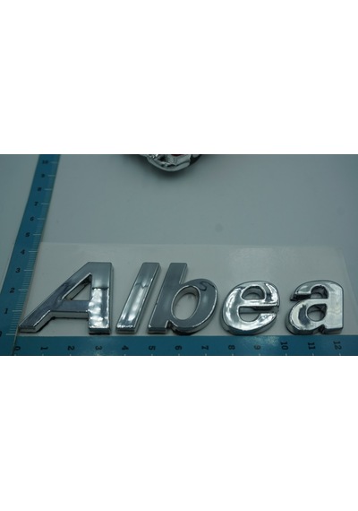Fiat Albea Bagaj Yazı Logo Amblem 3M 3D
