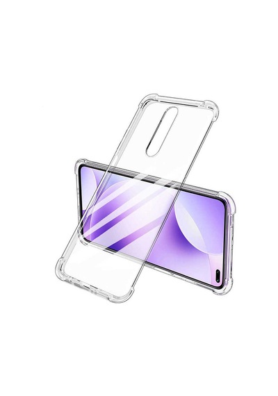 Xiaomi Poco X2 Kılıf Zore Nitro Anti Shock Silikon Renksiz