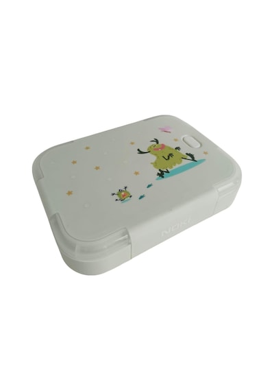 Noki Kids Paslanmaz Çelik Beslenme Kabı 1100 Ml Çift Bölmeli Çok Renkli