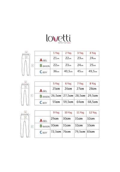 Lovetti Kız Çocuk Cutouts Animal Desen Tayt 8809 Çok Renkli