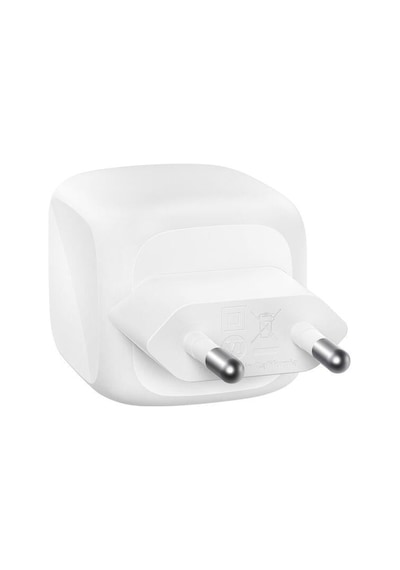Belkin Wch019kqwh Boostcharge Pro 2-port Usb-c Gan 50w Şarj Adaptörü Beyaz