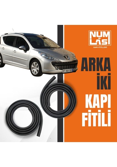 Peugeot 207 Station Wagon Arka Iki Kapı Fitili-a Kalite-numlas-nm3655