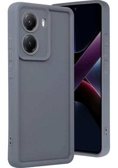 Newface Xiaomi Poco X7 Pro Viera Silikon - Gri