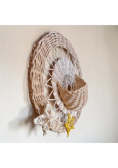 Rattan El Örgüsü Yıldızlı Duvar Sepeti Ve Çiçeklik - Duvar Süsü Ürün Çap: 40 Cm Sepet Haznesi Derinlik:11 Cm / Genişlik::17 Cm Rattan El Örgüsü Yıldızlı Duvar Sepeti Ve Çiçeklik - Duvar Süsü Ürün Çap: 40 Cm Sepet Haznesi Derinlik:11 Cm / Genişlik::17 Cm