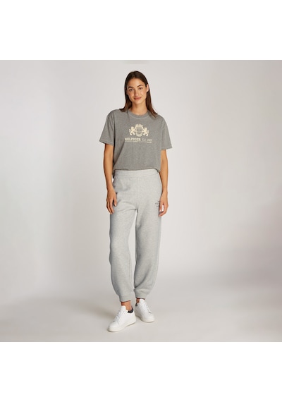 Tommy Hilfiger Texture Monotype Kadın Gri Eşofman Altıdüzww0ww43863 Beyaz