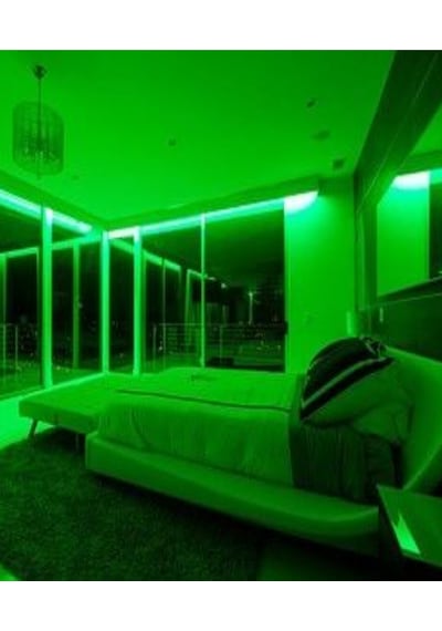 3 Çipli Şerit Led Yeşil Renk 12v 20 Metre