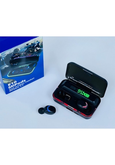 Yirmiyirmi Ticaret E10 Mpds Tws Bluetooth 5.3 Kablosuz Oyuncu Kulaklığı
