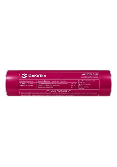 Aluweld Sı Alüminyum Elektrod 3,20x350 Mm - 1 Paket 2 Kg