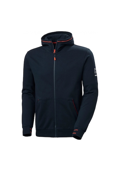 Helly Hansen Workwear Kensıngton Fermuarlı Kapüşonlu Sweatshirt - Lacivert