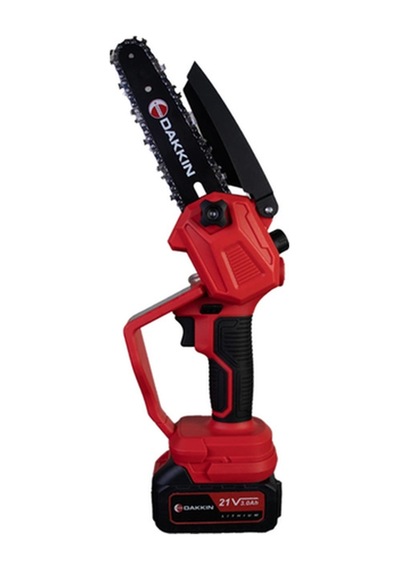 Akülü Budama Testeresi 6 21v 3ah 2 Bataryalı Mini Zincir Testere 20cm
