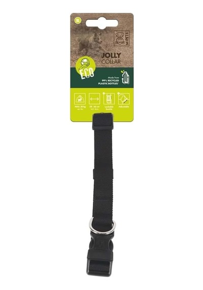 M-pets Jolly Köpek Boyun Tasması Black Xl Çok Renkli