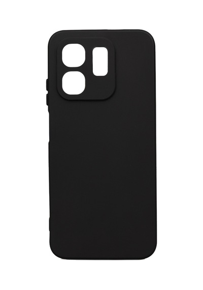 Infinix Hot 50i Kılıf Premiums Silikon Kapak Siyah