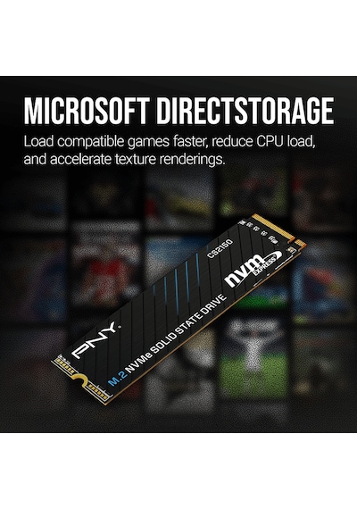 Pny Cs2150 1tb 10200/8300 Mb/s M.2 Nvme Ssd M280cs2150-1tb-tb