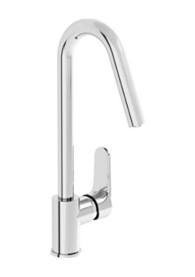 VitrA Root Round A42742 Krom Mutfak Bataryası (A42742EXPS)
