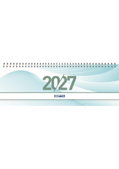 Gıpta 2027 Spiralli Masa Takvimi 12x33 Cm 504-btk 5 Adet