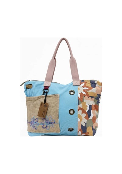 Old Cotton Cargo Kc New Caıro Bag Omuz Çantası Turkuaz