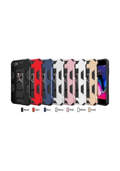 Apple Uyumlu iPhone Se 2020 Kilif Miknatisli Zirh Korumali Silikon Kapak 466280150