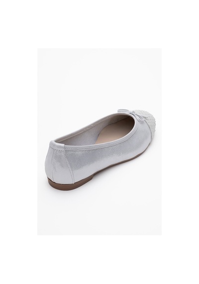 Luvishoes Luvi Shoes 02 Beyaz Simli Hakiki Deri Kadın Babet Ayakkabı Beyaz Luvishoes Luvi Shoes 02 Beyaz Simli Hakiki Deri Kadın Babet Ayakkabı Beyaz