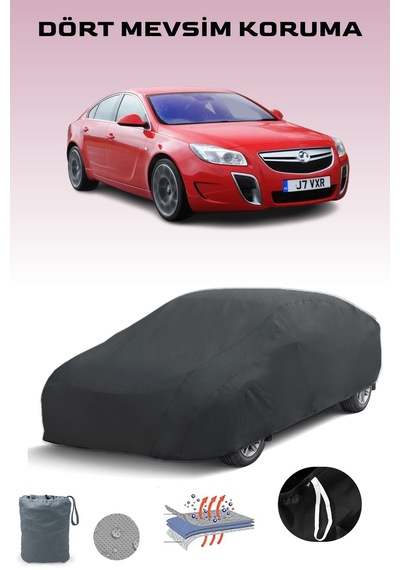 Siyah, Opel Insıgnıa Vxr Supersport Sedan 2012 - 2021, Araba Brandası, Oto Örtüsü, Araba Çadırı Siyah