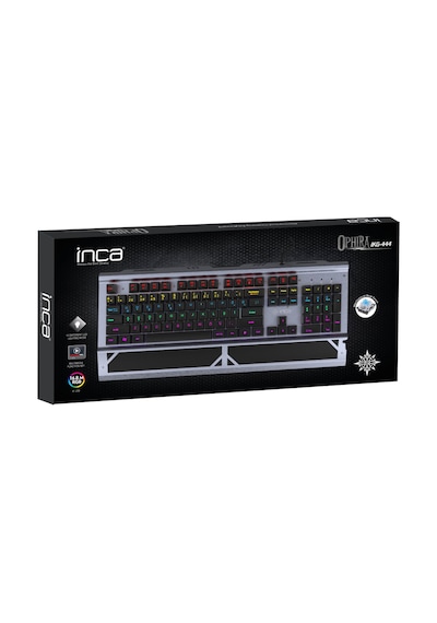 Inca IKG-444 Ophira Usb Kablolu Blue Switch RGB Mekanik Gamig Türkçe Q Klavye