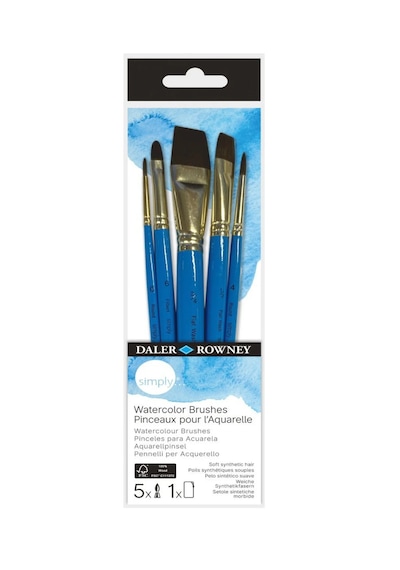 A5 200 Gr Spr Mix Media Pad 20 Yp Daler Rowney Aquafine Sulu Boya Seti 12'li Fırça Seti Daler Rowney Karışık