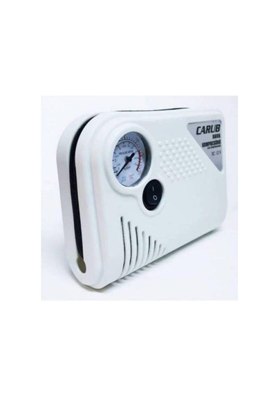 Carub Çakmaklık Girişli Hava Kompresörü 12v 150psi Bisiklet/ Motor/ Oto Lastik Şişirici Pompa Siyah