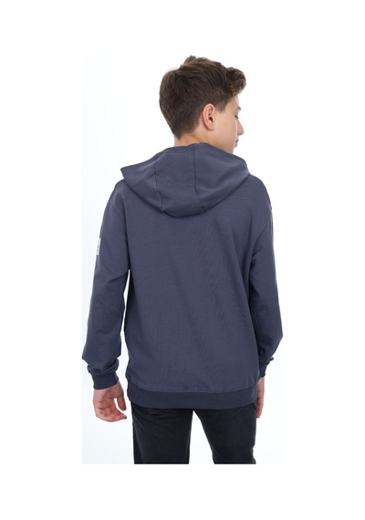 Toontoy Kids Toontoy Erkek Çocuk Nakışlı Sweatshirt Füme