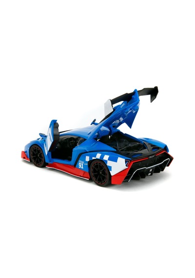 Jada Sonic The Hedgehog Lamborghini Veneno Model Araba Ve Sonic F Çok Renkli