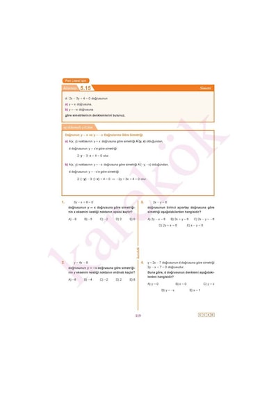 Yeni Müf. Karekök Yayınları 12.sınıf Matematik Konu Anlatımlı