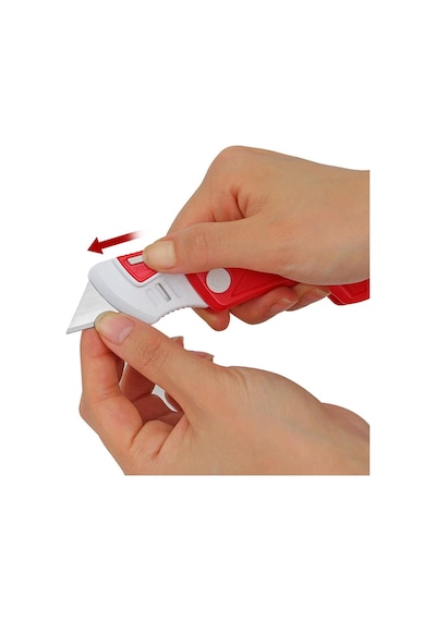 Workpro Wp211004 Plastik Gövde Katlanır Rötuş Maket Bıçağı