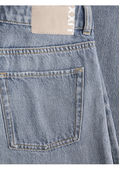 Jack & Jones Kadin Barrel Jean - Fuji - 12279605 Medium Blue Denim