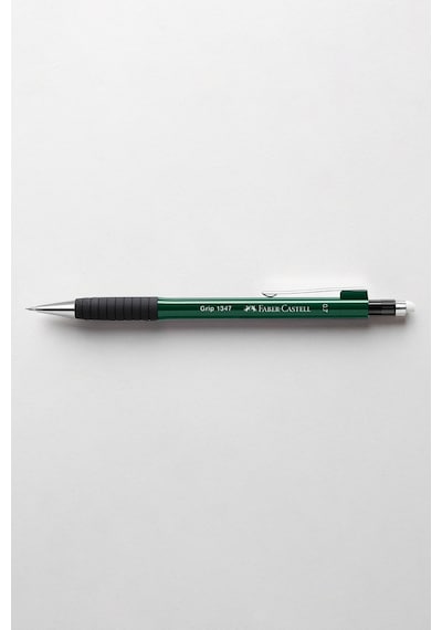 1345/47 Versatil Kalem, 0.7 Mm, Koyu Yeşil, Ergonomik Tutuş, Yaylı Uç, Uzun Silgi Koyu Yeşil