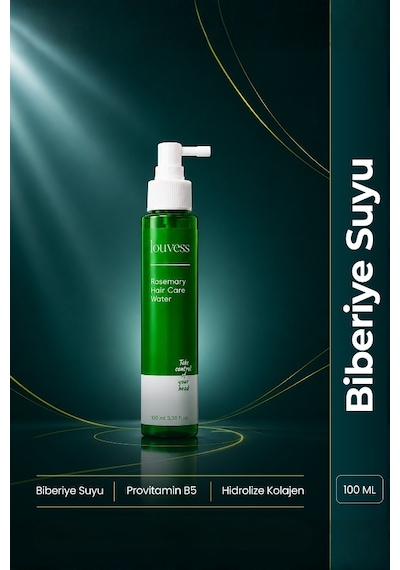 Louvess Biberiye Suyu Biberiye Özü Provitamin B5 Kolajen 100 ML