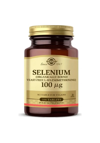 Solgar Selenium 100 Mg 100 Tablet
