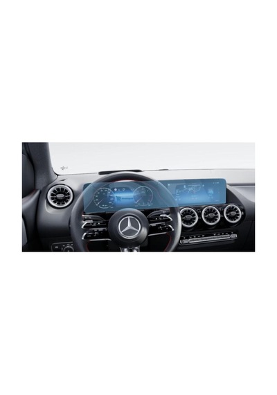 Mercedes Eqc 400 Uyumlu Araç Ekran Koruyucu Multimedya Ve Dijital Ekran 9h Nano Kırılmaz Şeffaf