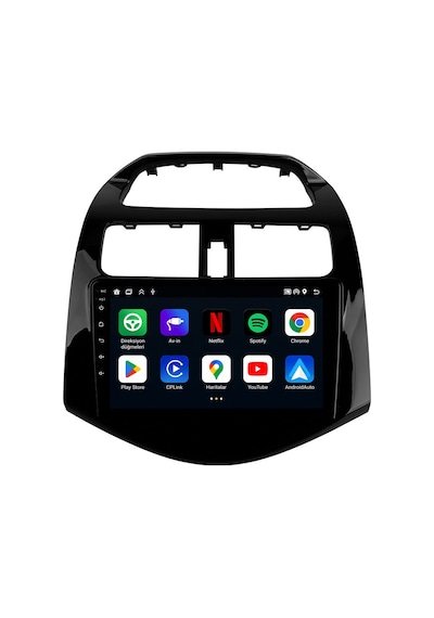 Chevrolet Spark 2010-2013 Android Multimedya Carplay Android Auto Navigasyon 8gb Ram 128gb 9"