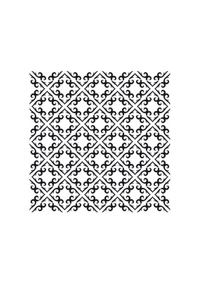 Hd091 Home Dekor Stencil 45X45