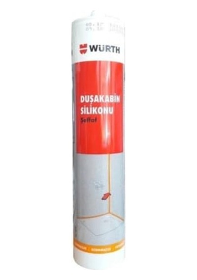 Würth Duşakabin Silikonu Şeffaf 310 Mmll