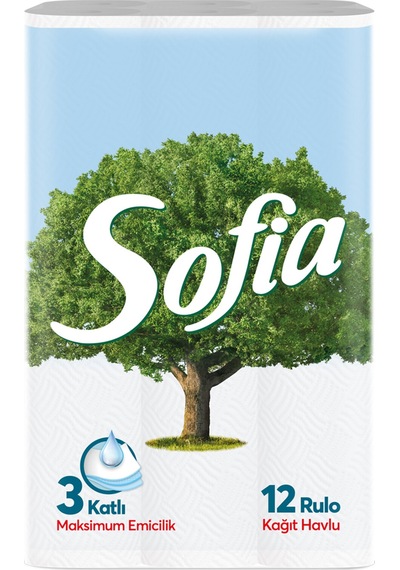 Sofia Havlu 12'li 5'li Avantaj Paketi Mıchu